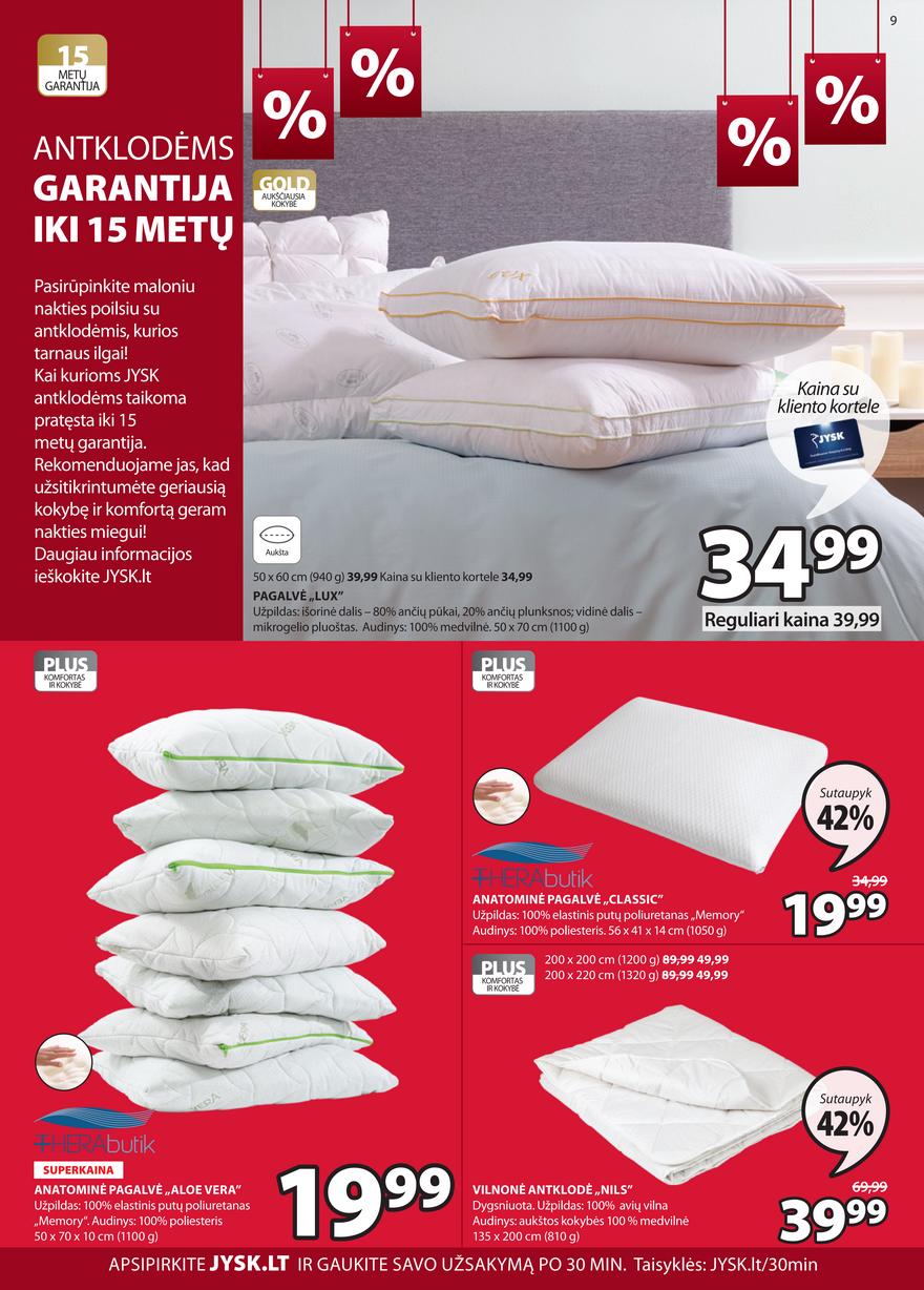 Jysk leidinys akcijos nuo 
  2022-01-04 iki 
  2022-01-17 | Leidinukas.lt puslapis 9