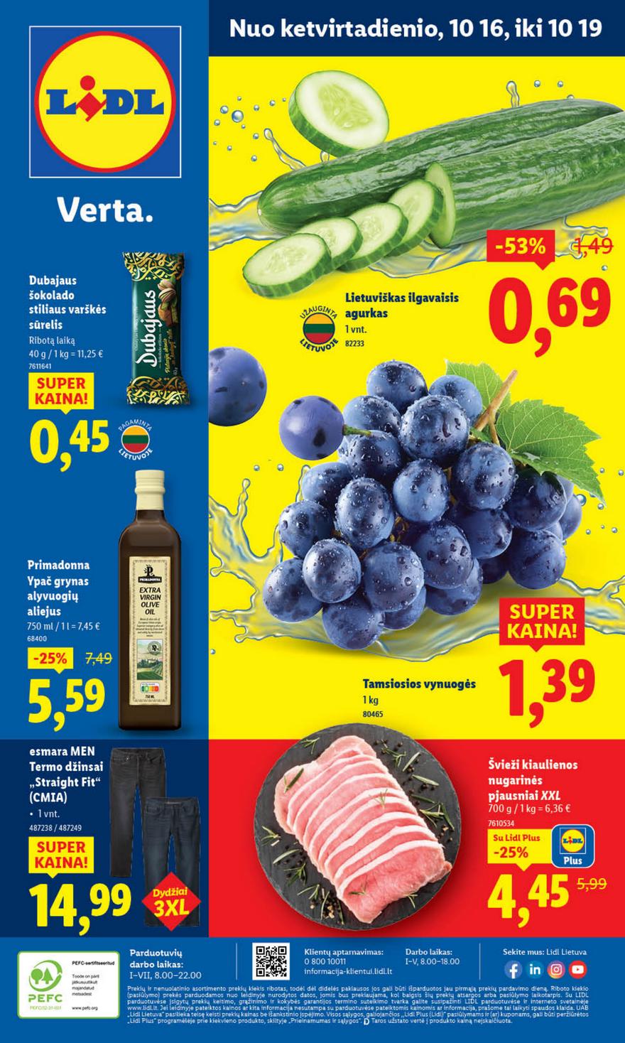 Lidl leidinys naujas akcijos nuo 
  2025-10-13 iki 
  2025-10-19 | Leidinukas.lt puslapis 54