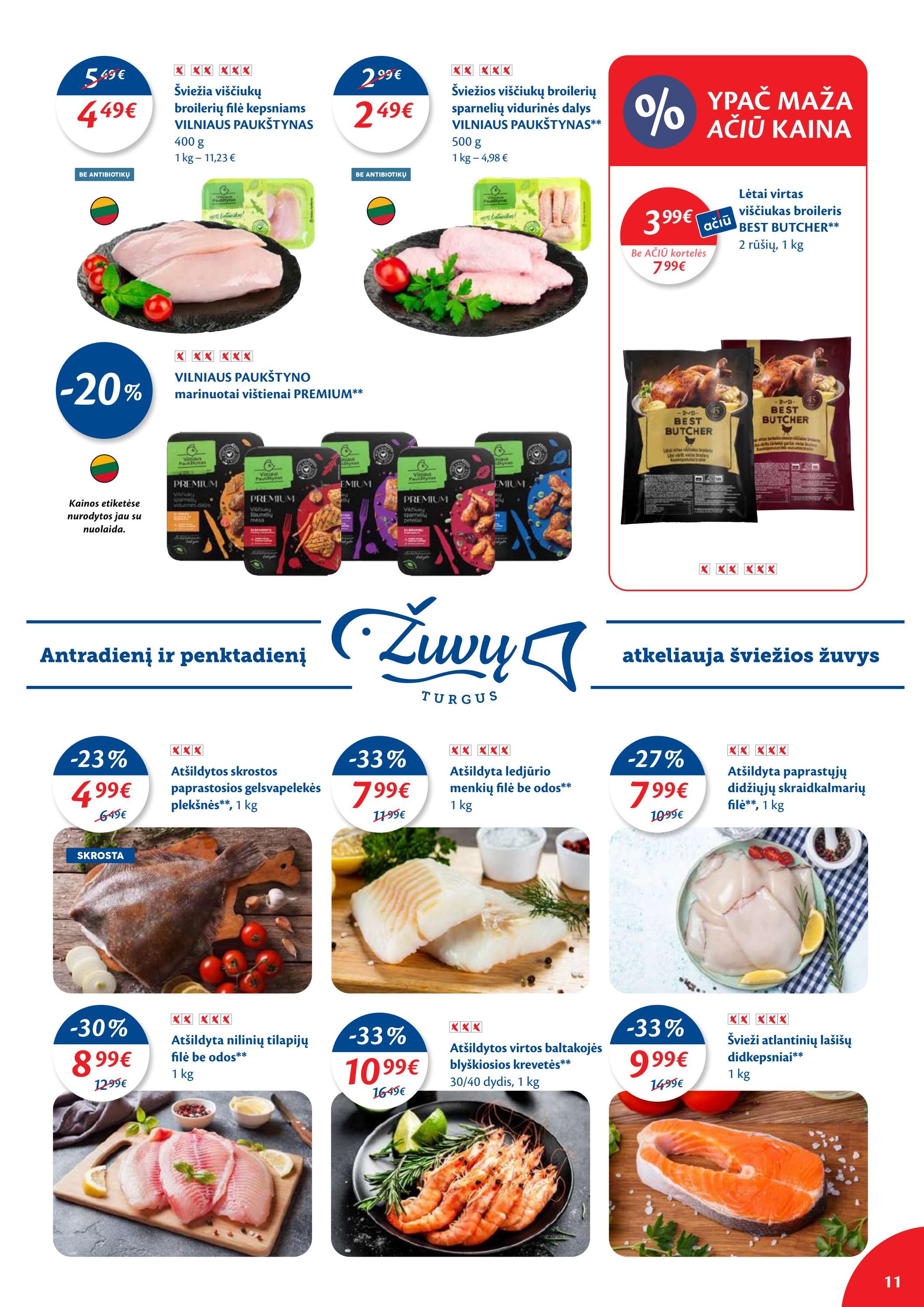 Maxima kaininis leidinys akcijos nuo 
  2022-10-18 iki 
  2022-10-24 | Leidinukas.lt puslapis 11