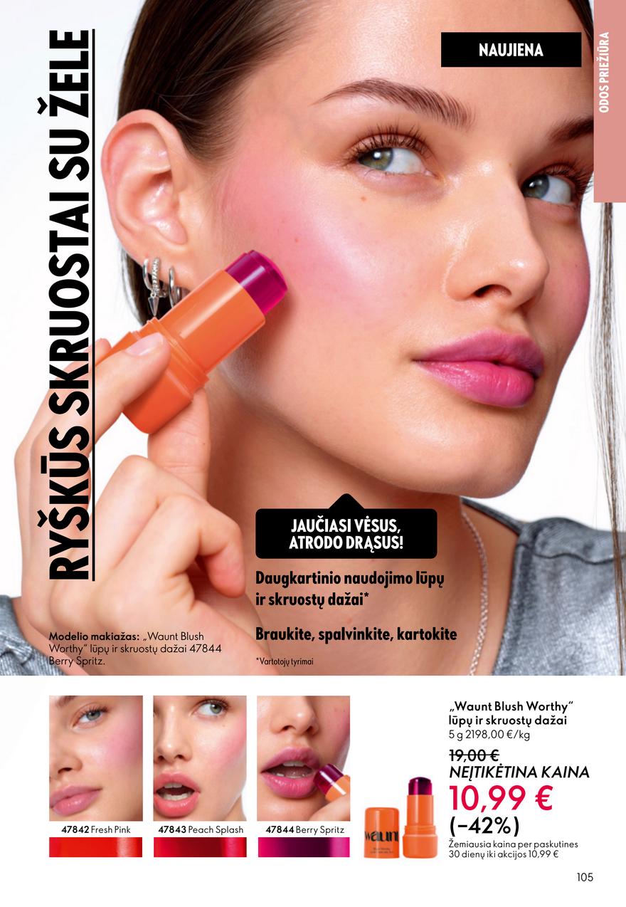 Oriflame katalogas akcijos nuo 
  2026-06-03 iki 
  2026-06-23 | Leidinukas.lt puslapis 105