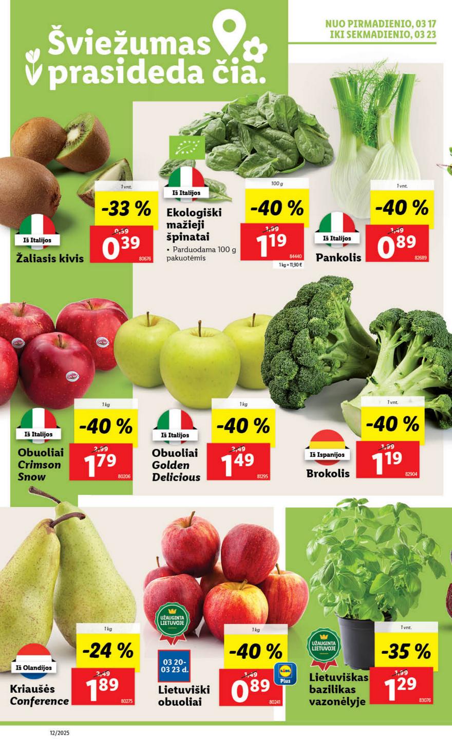 Lidl leidinys akcijos nuo 
  2025-03-17 iki 
  2025-03-23 | Leidinukas.lt puslapis 4