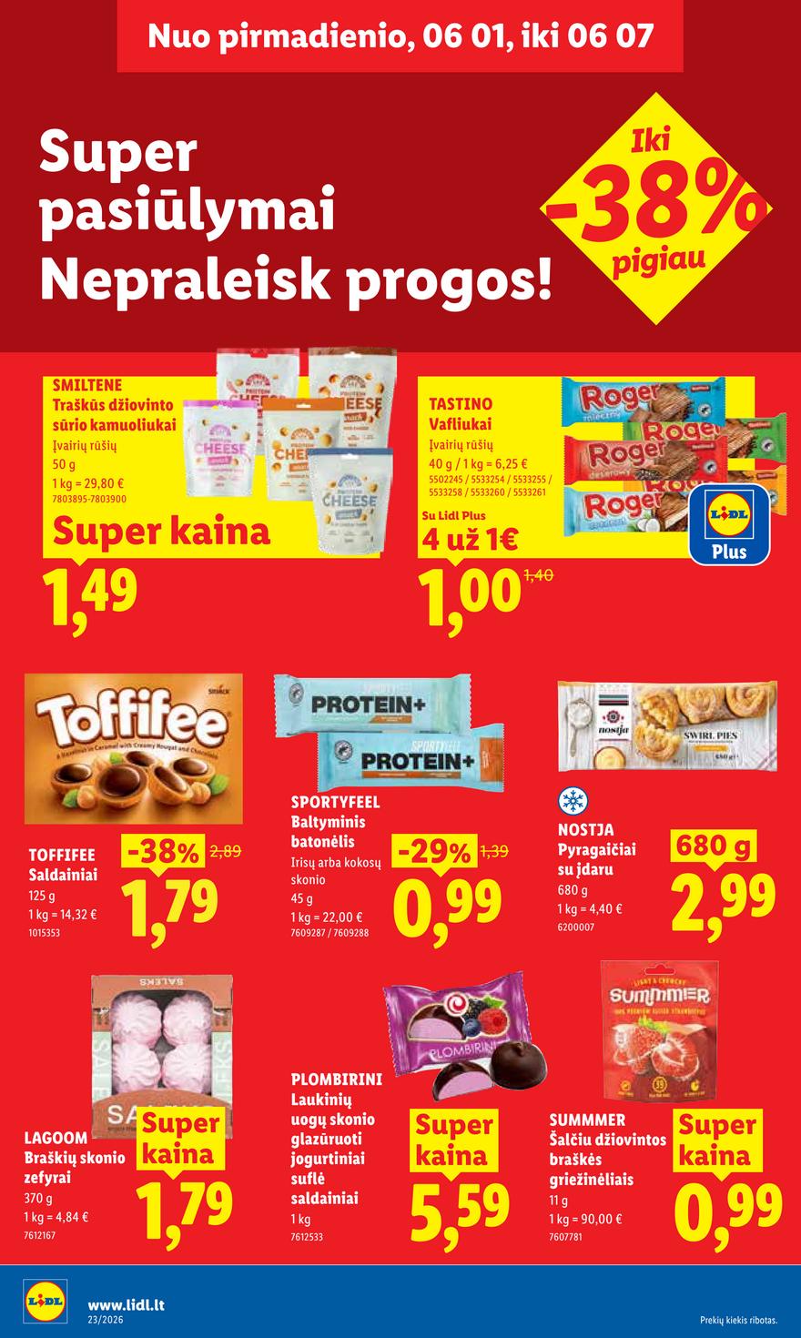 Lidl leidinys akcijos nuo 
  2026-06-01 iki 
  2026-06-07 | Leidinukas.lt puslapis 20