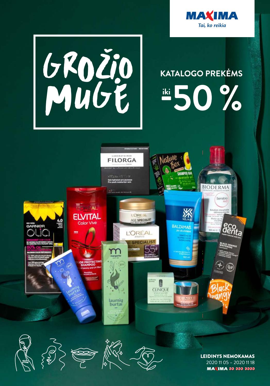 Maxima kaininis leidinys akcijos nuo 
  2020-11-05 iki 
  2020-11-18 | Leidinukas.lt puslapis 1