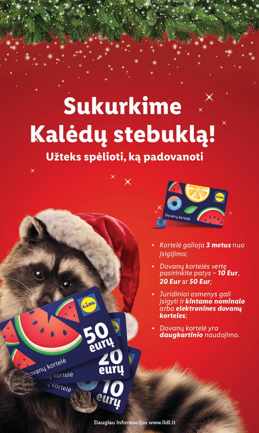 Lidl pasiūlymai akcijos nuo 
  2023-12-04 iki 
  2023-12-10 | Leidinukas.lt puslapis 22