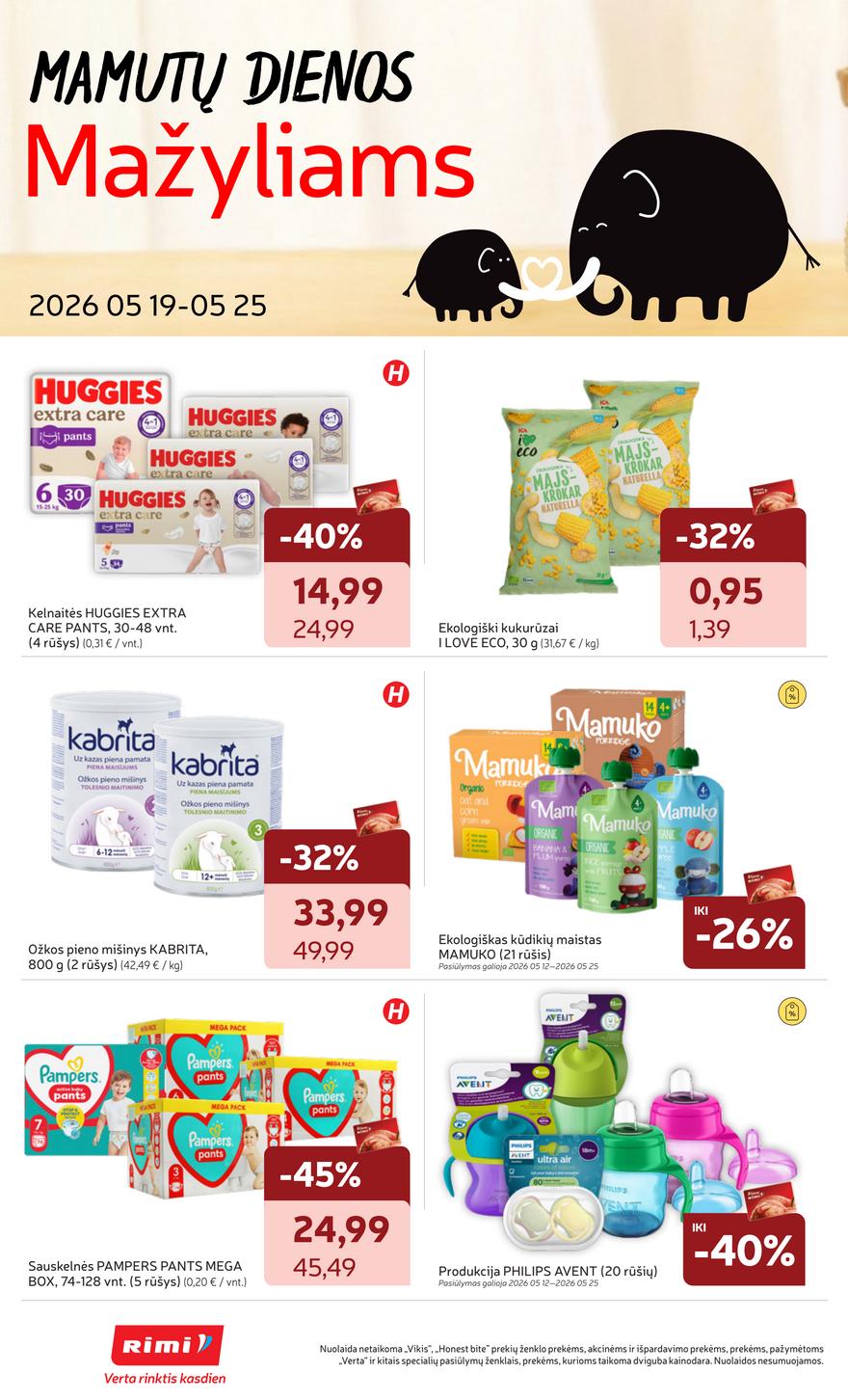Rimi leidinys akcijos nuo 
  2026-05-19 iki 
  2026-05-25 | Leidinukas.lt puslapis 26