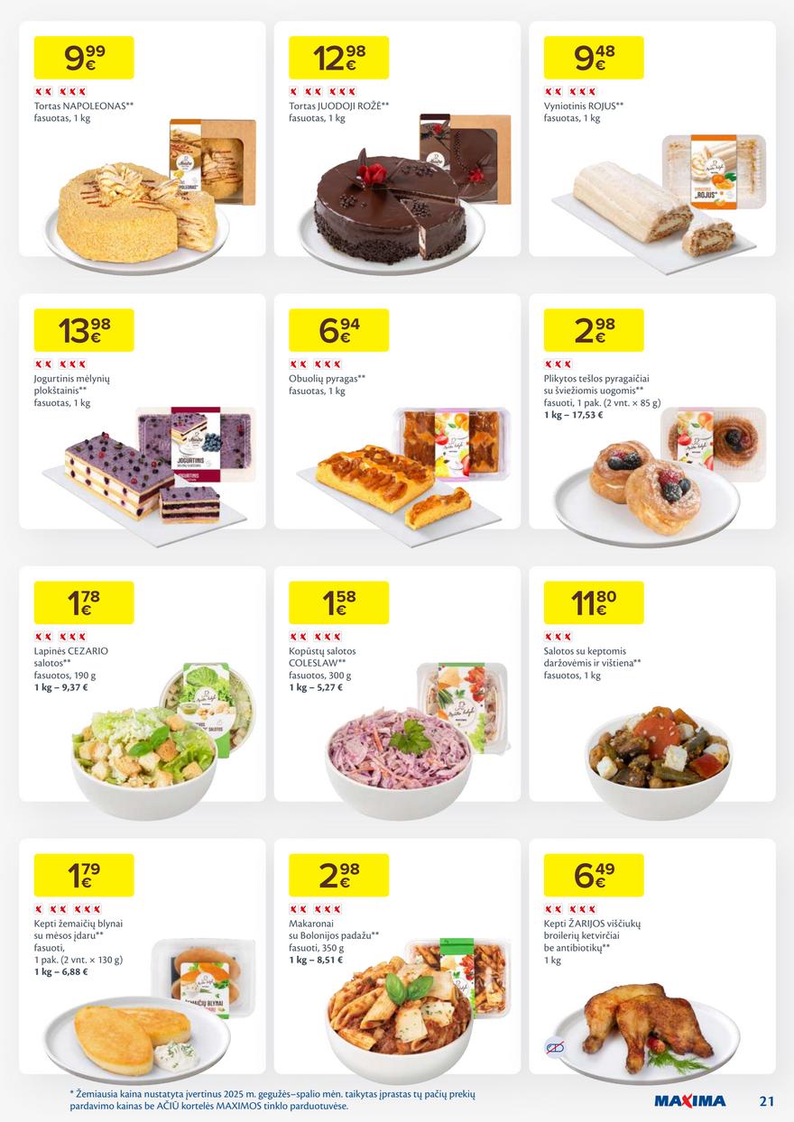 Maxima leidinys akcijos nuo 
  2025-11-18 iki 
  2025-11-24 | Leidinukas.lt puslapis 21