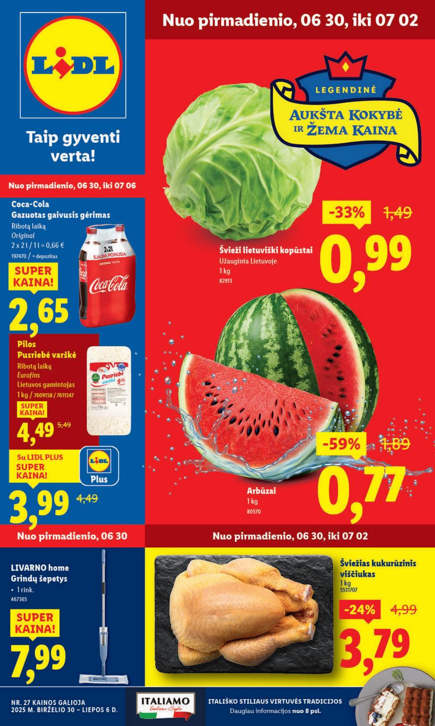 Lidl leidinys akcijos nuo 
  2025-06-30 iki 
  2025-07-06 | Leidinukas.lt puslapis 1