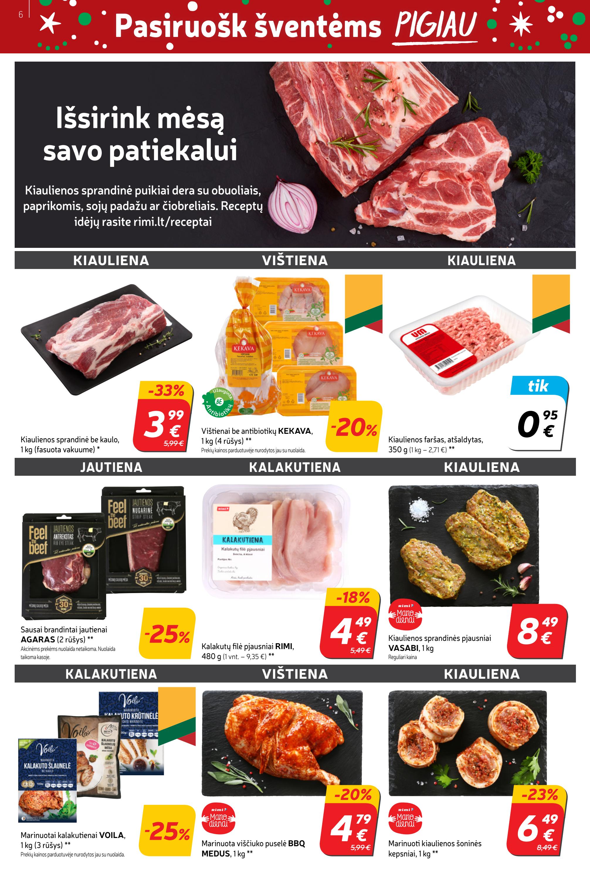Rimi savaitinis leidinys akcijos nuo 
  2022-11-29 iki 
  2022-12-05 | Leidinukas.lt puslapis 6