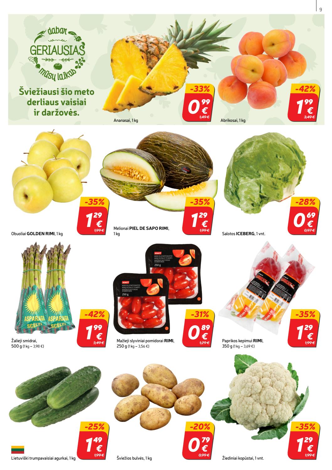 Rimi savaitinis leidinys akcijos nuo 
  2019-06-04 iki 
  2019-06-10 | Leidinukas.lt puslapis 9