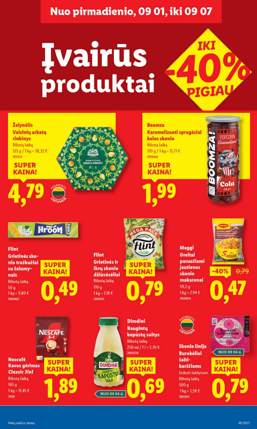 Lidl leidinys akcijos nuo 
  2025-09-01 iki 
  2025-09-07 | Leidinukas.lt puslapis 35