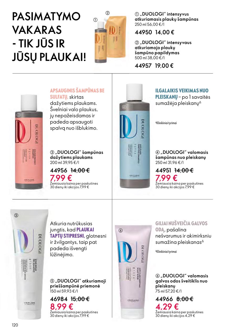 Oriflame katalogas akcijos nuo 
  2026-04-01 iki 
  2026-04-21 | Leidinukas.lt puslapis 120