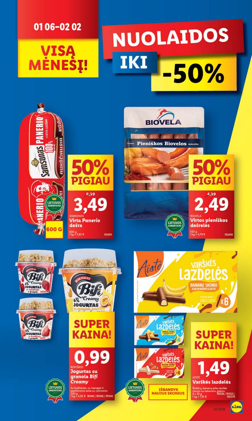 Lidl leidinys akcijos nuo 
  2025-01-06 iki 
  2025-01-12 | Leidinukas.lt puslapis 22