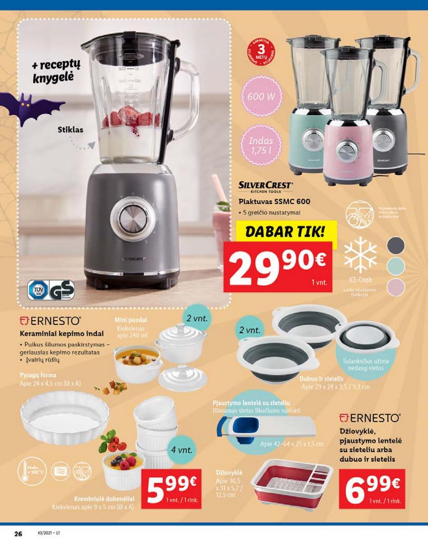 Ldil ne maisto prekių pasiūlymai akcijos nuo 
  2021-10-25 iki 
  2021-10-31 | Leidinukas.lt puslapis 26