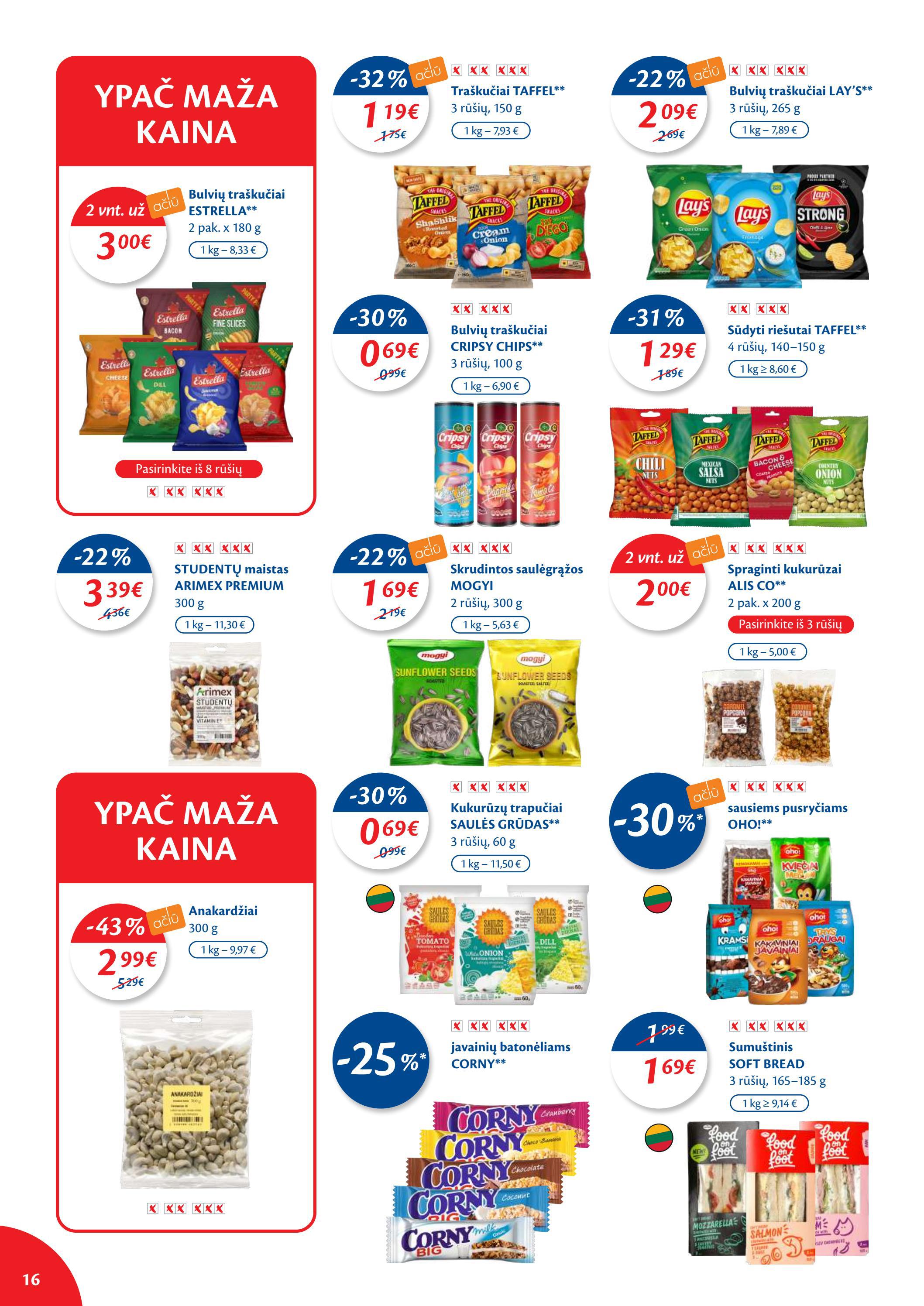 Maxima kaininis leidinys akcijos nuo 
  2022-04-19 iki 
  2022-04-25 | Leidinukas.lt puslapis 16