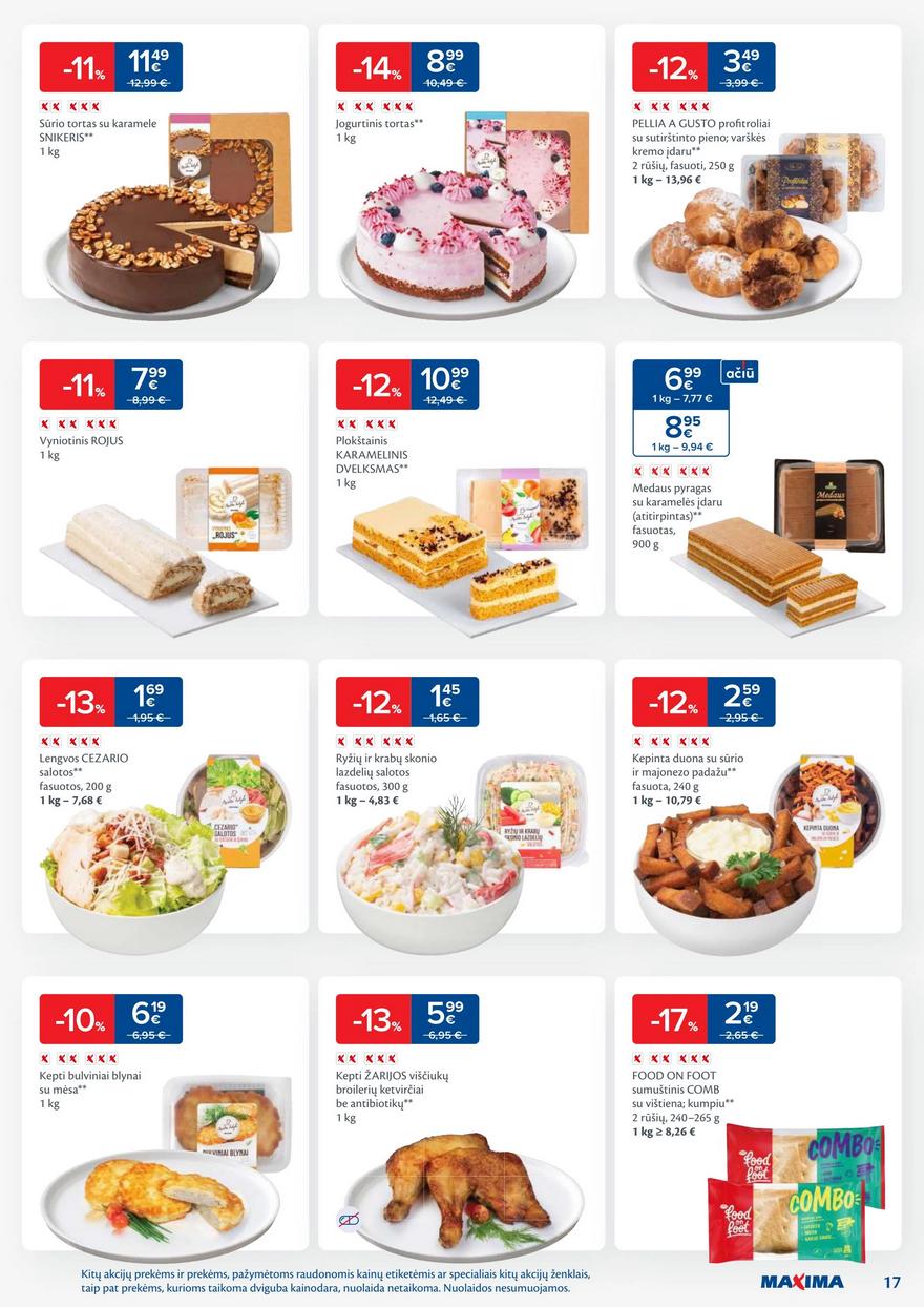 Maxima savaitinis leidinys 46 akcijos nuo
2024-11-12 iki
2024-11-18 | Leidinukas.lt puslapis 17