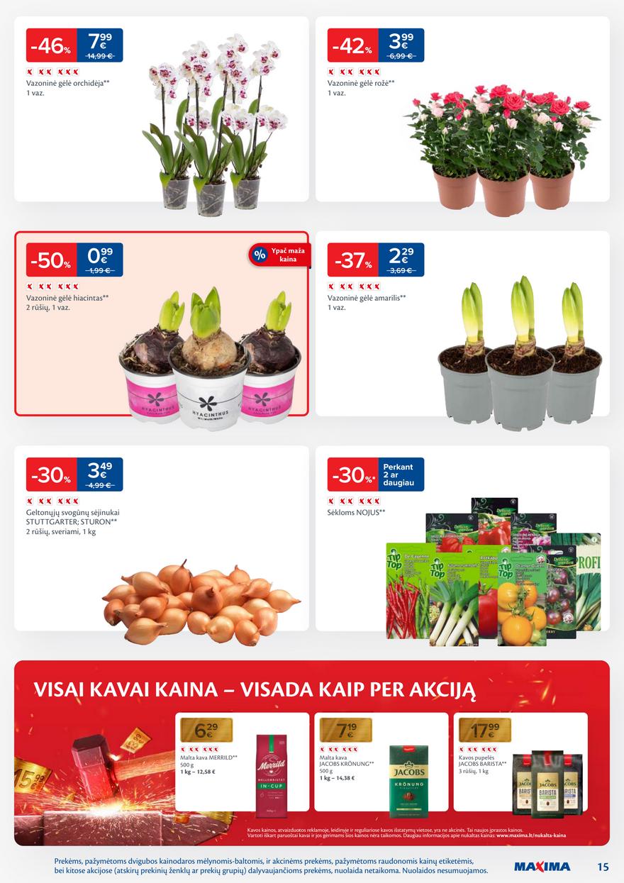 Maxima leidinys akcijos nuo 
  2026-01-27 iki 
  2026-02-02 | Leidinukas.lt puslapis 15