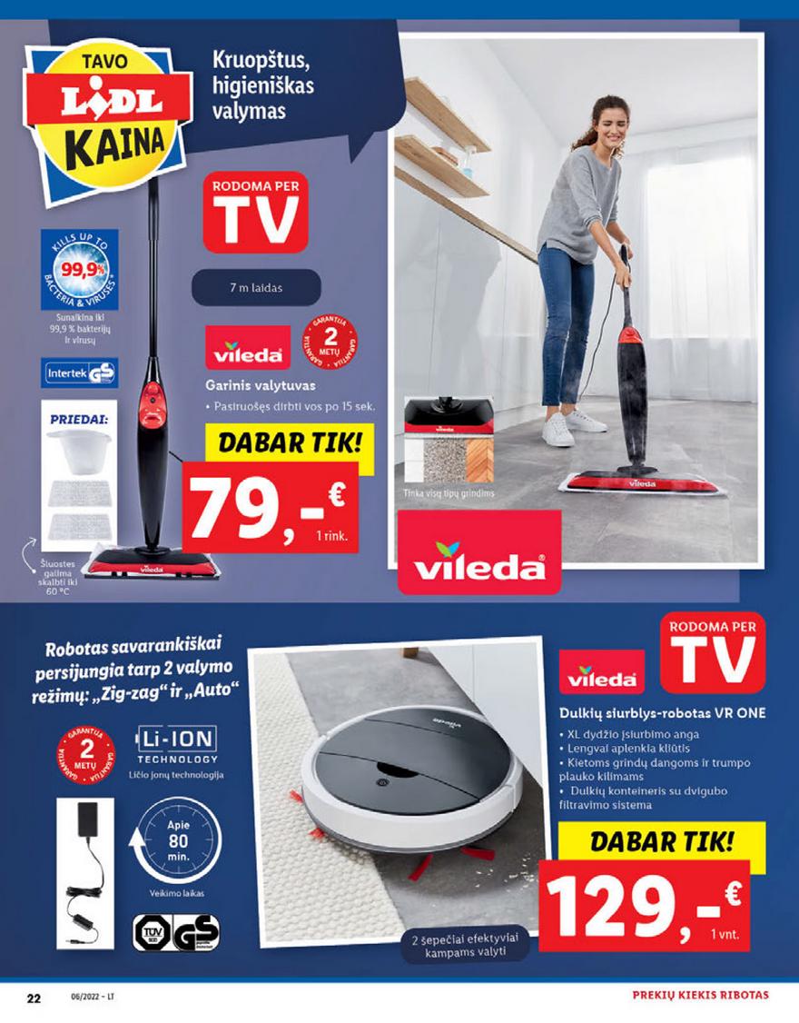 Lidl maisto prekių pasiūlymai akcijos nuo 
  2022-02-07 iki 
  2022-02-13 | Leidinukas.lt puslapis 22