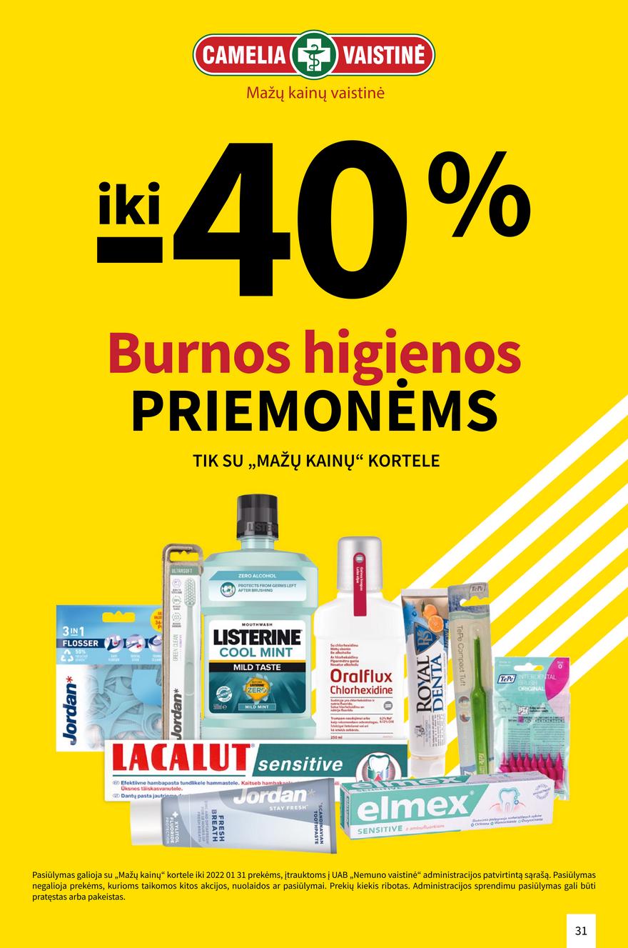 Camelia gegužės leidinys akcijos nuo 
  2022-05-01 iki 
  2022-05-31 | Leidinukas.lt puslapis 31