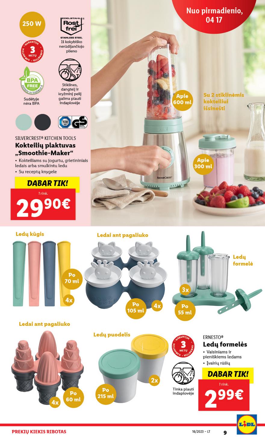 Ldil ne maisto prekių pasiūlymai akcijos nuo 
  2023-04-17 iki 
  2023-04-23 | Leidinukas.lt puslapis 9