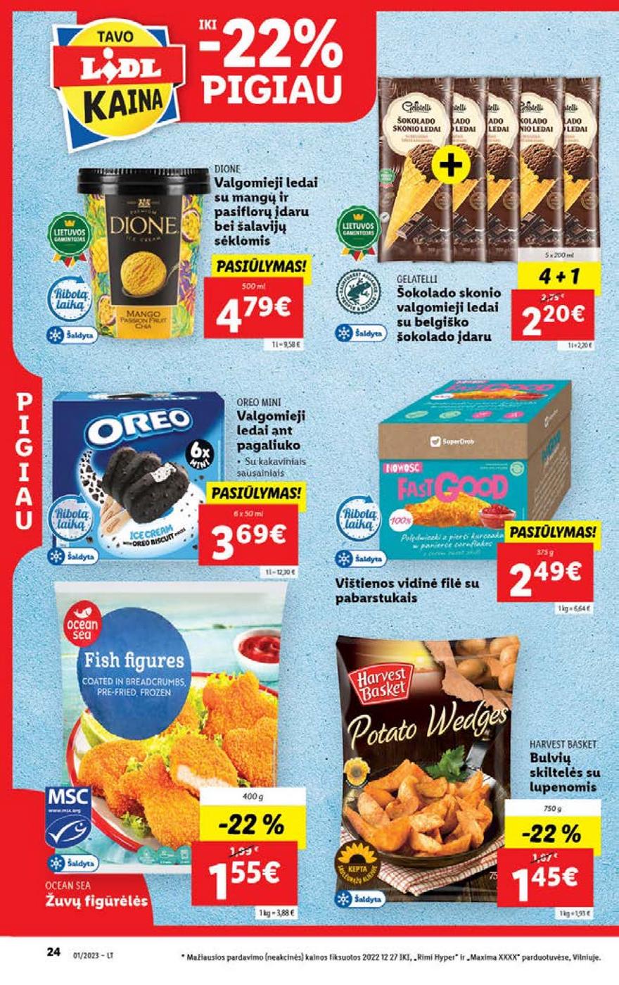 Ldil maisto leidinys akcijos nuo 
  2023-01-02 iki 
  2023-01-08 | Leidinukas.lt puslapis 24