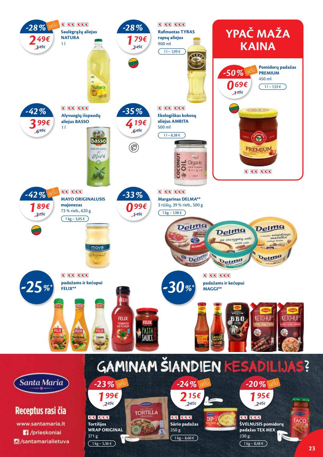 Maxima kaininis leidinys akcijos nuo 
  2021-08-31 iki 
  2021-09-06 | Leidinukas.lt puslapis 23