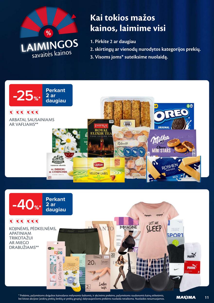 Maxima leidinys akcijos nuo 
  2026-02-24 iki 
  2026-03-02 | Leidinukas.lt puslapis 11