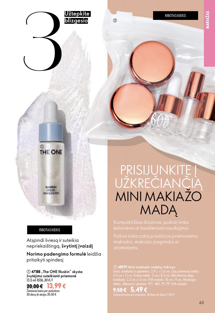 Oriflame katalogas akcijos nuo 
  2026-06-24 iki 
  2026-07-14 | Leidinukas.lt puslapis 63