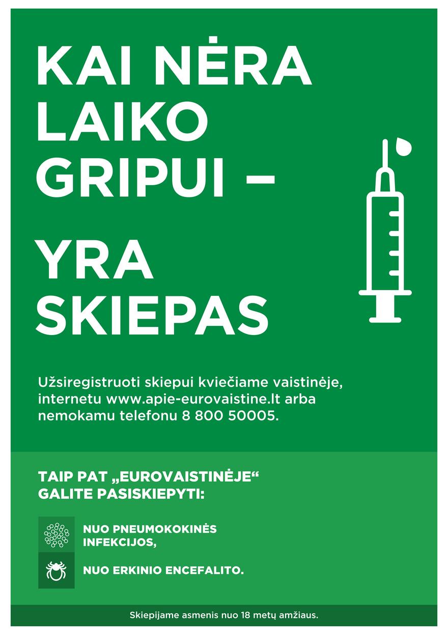 Euro vaistinė leidinys akcijos nuo 
  2022-11-01 iki 
  2022-11-30 | Leidinukas.lt puslapis 9