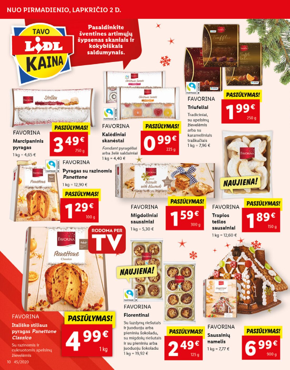 Lidl savaitinis leidinys akcijos nuo 
  2020-11-02 iki 
  2020-11-08 | Leidinukas.lt puslapis 10