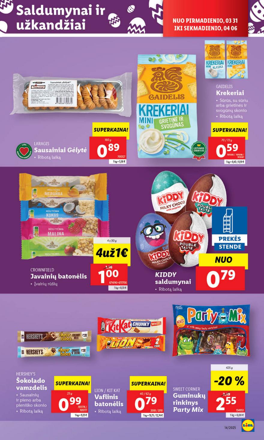 Lidl leidinys akcijos nuo 
  2025-03-31 iki 
  2025-04-06 | Leidinukas.lt puslapis 31