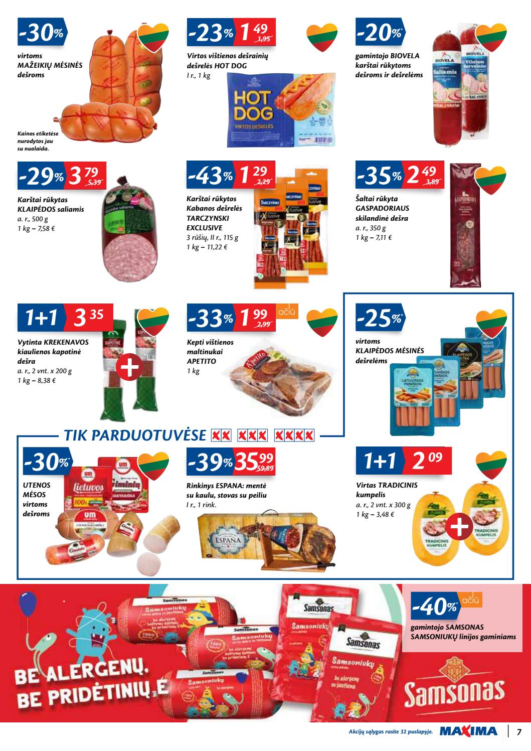 Maxima kaininis leidinys akcijos nuo 
  2020-06-02 iki 
  2020-06-08 | Leidinukas.lt puslapis 7