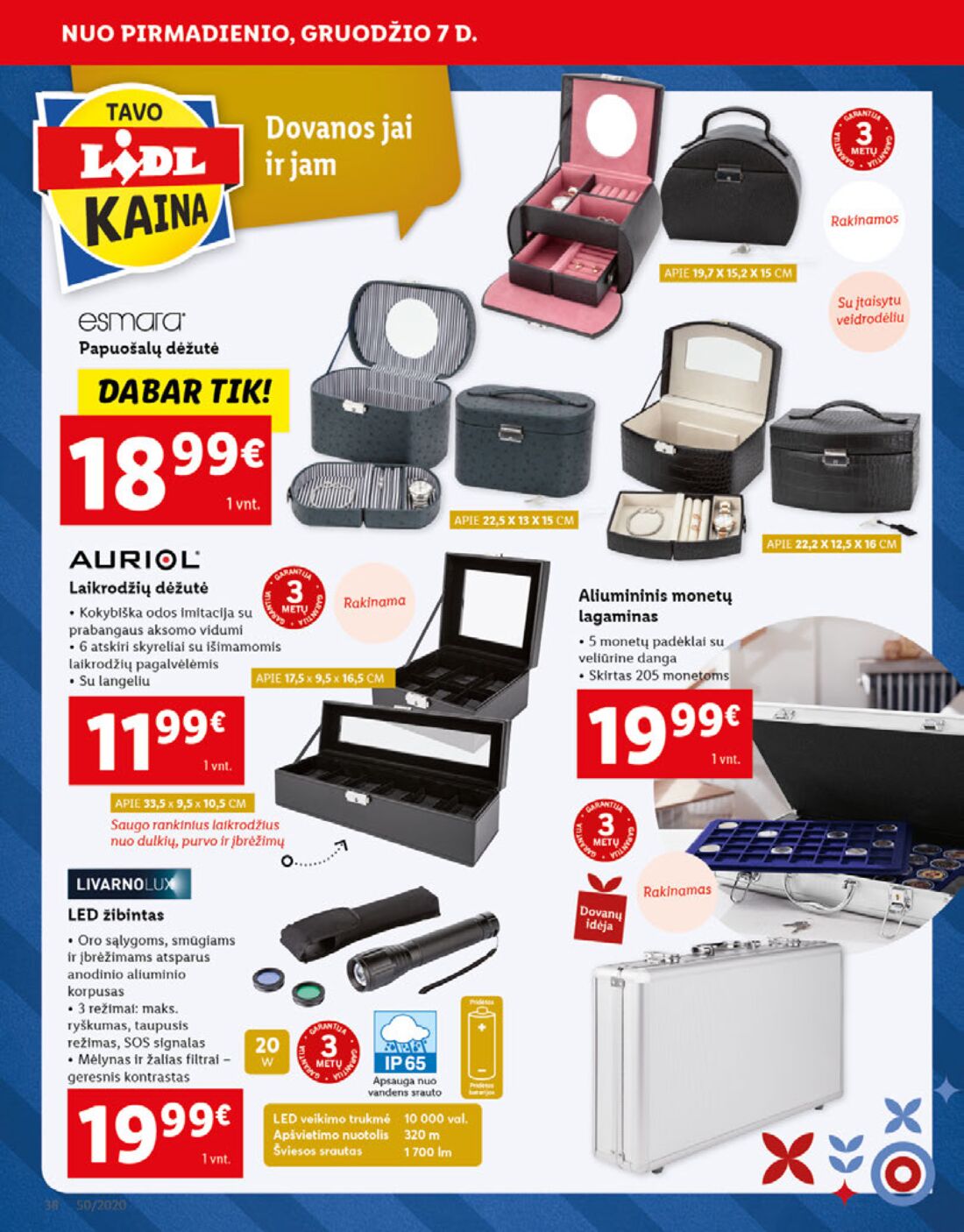 Lidl savaitinis leidinys akcijos nuo 
  2020-12-07 iki 
  2020-12-13 | Leidinukas.lt puslapis 38