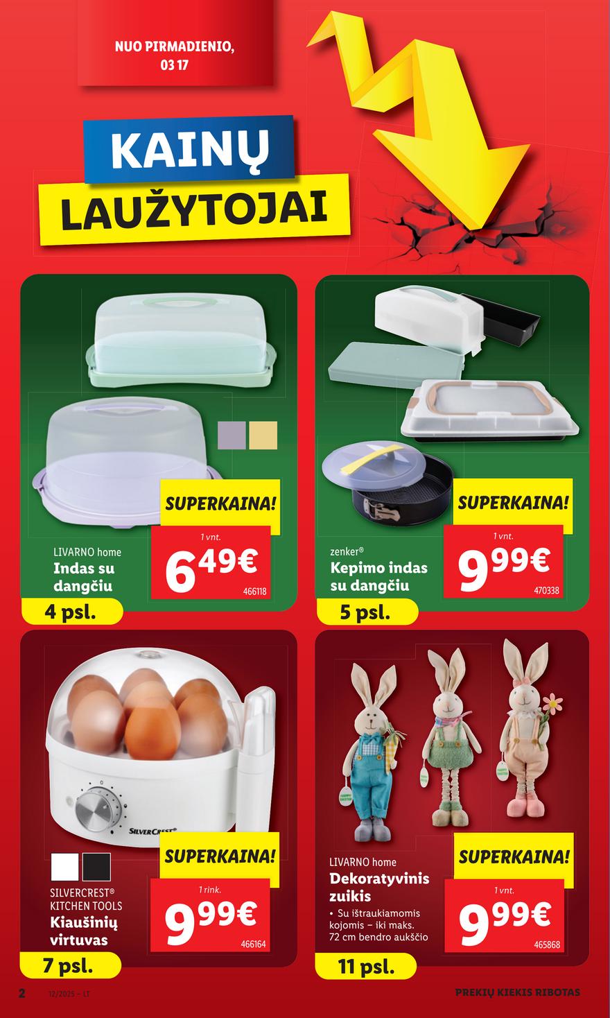 Lidl ne maisto leidinys akcijos nuo 
  2025-03-17 iki 
  2025-03-23 | Leidinukas.lt puslapis 2