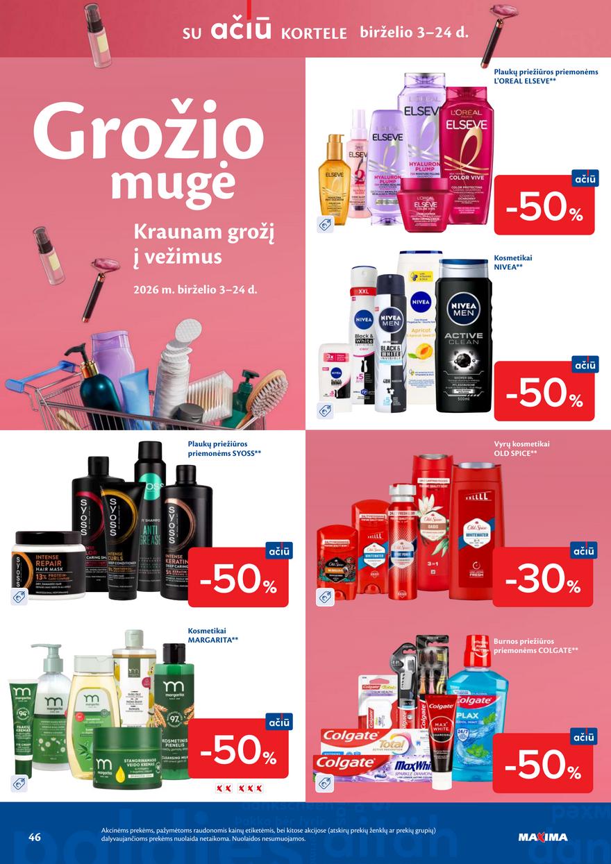 Maxima leidinys akcijos nuo 
  2026-06-02 iki 
  2026-06-08 | Leidinukas.lt puslapis 46