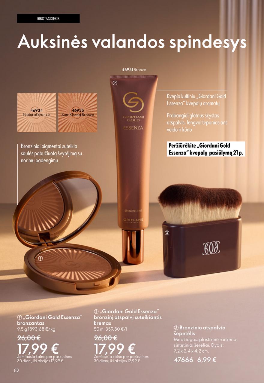 Oriflame katalogas akcijos nuo 
  2025-11-19 iki 
  2025-12-09 | Leidinukas.lt puslapis 82