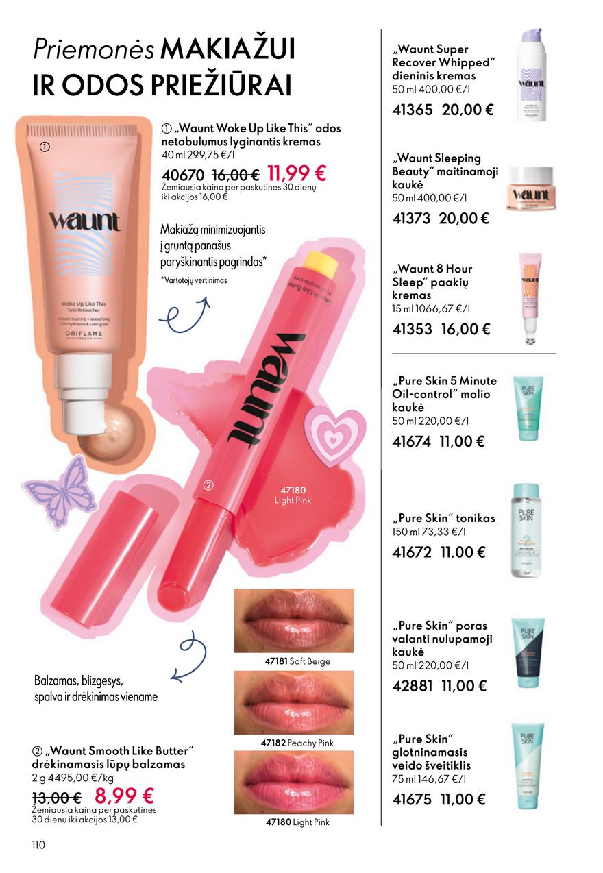 Oriflame katalogas akcijos nuo 
  2026-02-18 iki 
  2026-03-10 | Leidinukas.lt puslapis 110