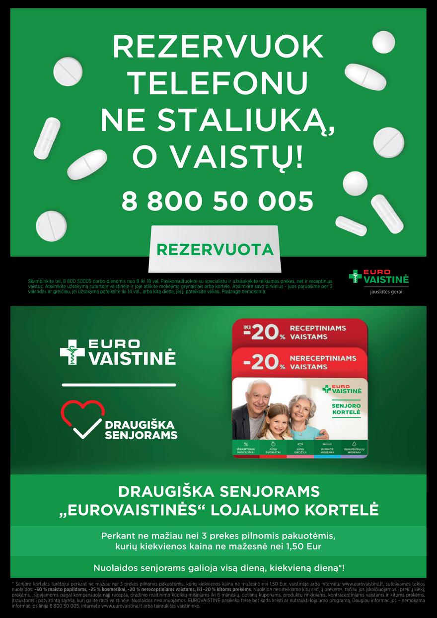Euro vaistinė leidinys akcijos nuo 
  2022-12-01 iki 
  2022-12-31 | Leidinukas.lt puslapis 40