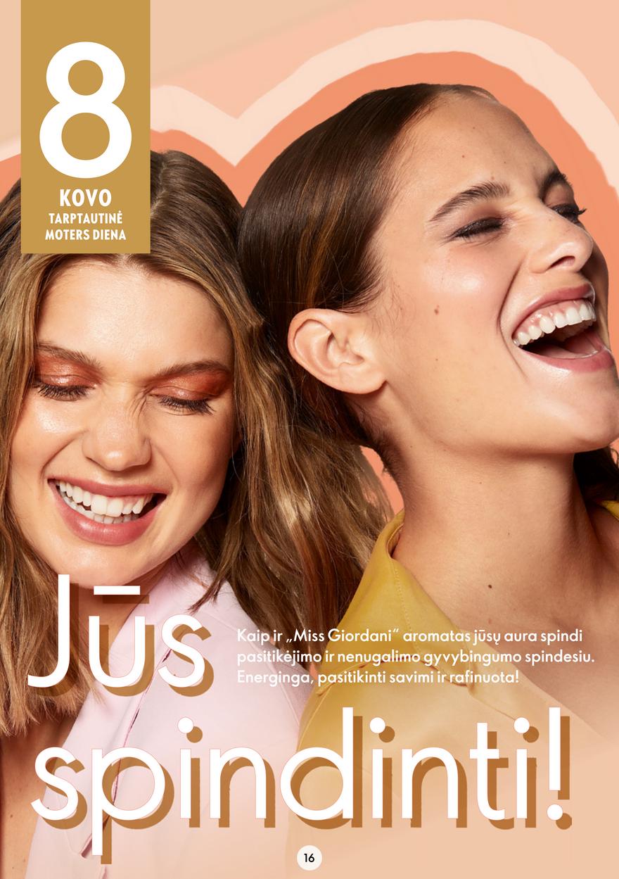 Oriflame katalogas akcijos nuo 
  2023-02-01 iki 
  2023-02-21 | Leidinukas.lt puslapis 16