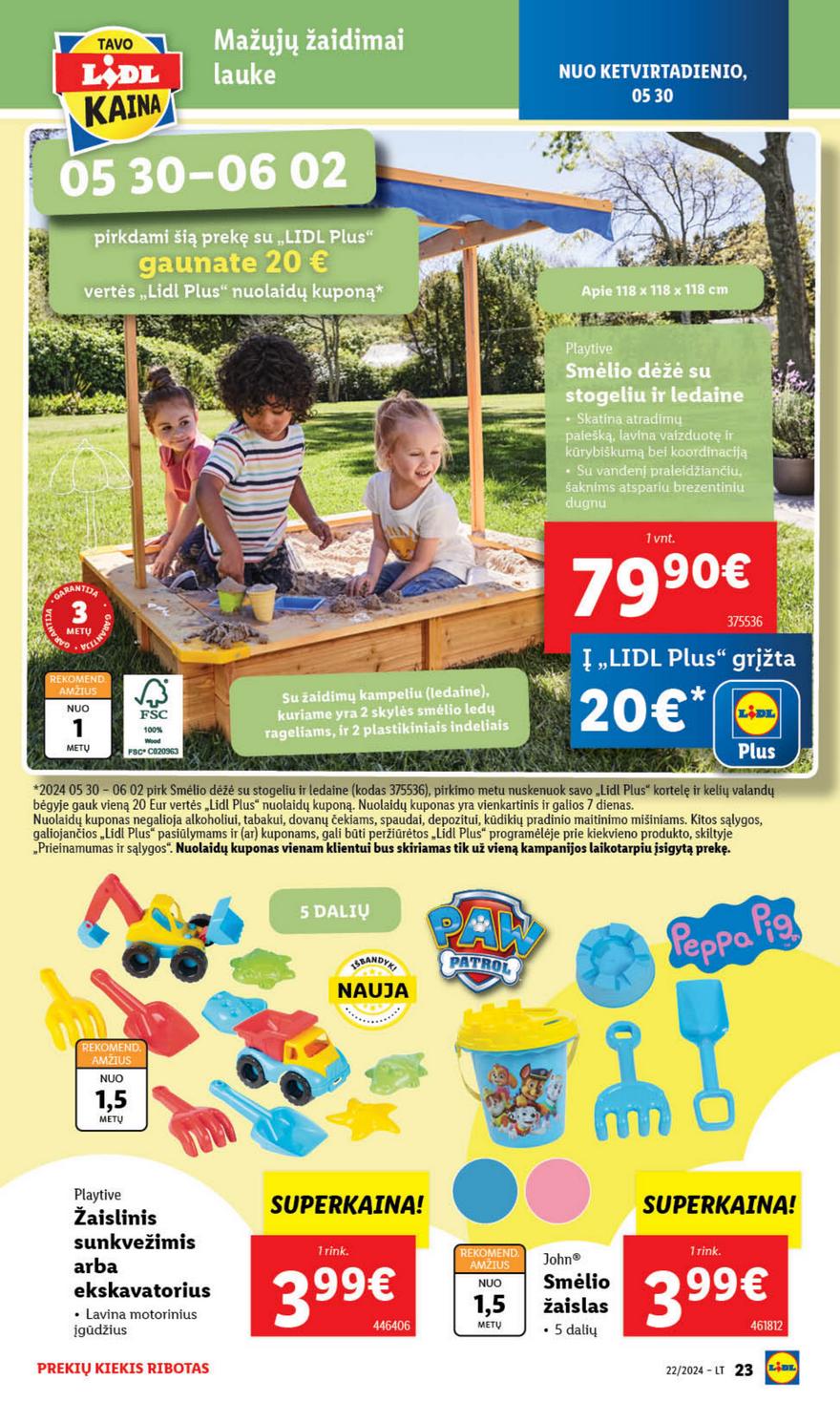 Lidl ne maisto leidinys akcijos nuo 
  2024-05-27 iki 
  2024-06-02 | Leidinukas.lt puslapis 23