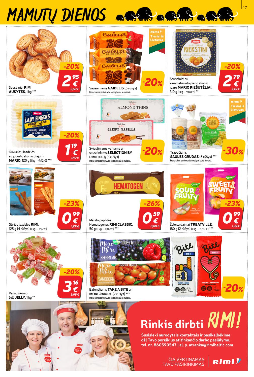 Rimi savaitinis leidinys akcijos nuo 
  2021-07-27 iki 
  2021-08-02 | Leidinukas.lt puslapis 17