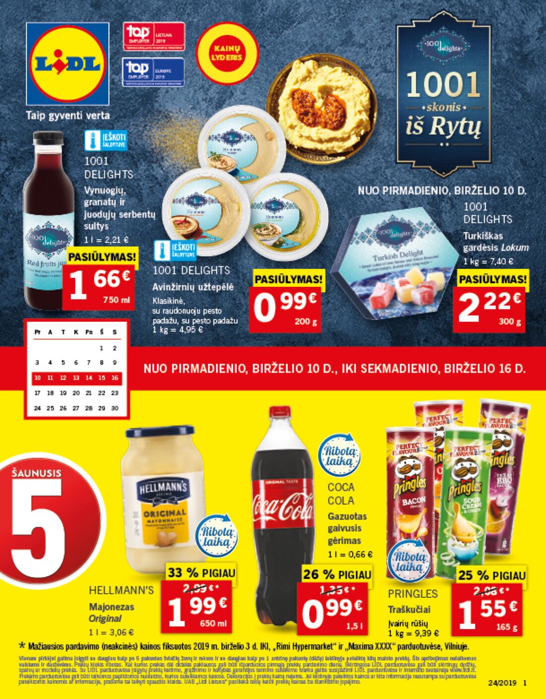 Lidl savaitinis leidinys akcijos nuo 
  2019-06-10 iki 
  2019-06-16 | Leidinukas.lt puslapis 1