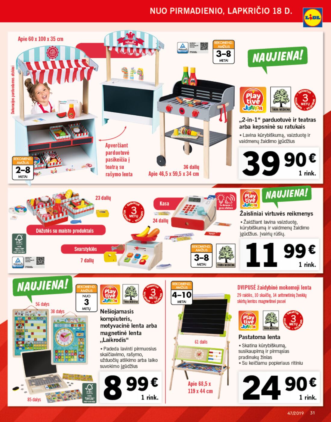 Lidl savaitinis leidinys akcijos nuo 
  2019-11-18 iki 
  2019-11-24 | Leidinukas.lt puslapis 31