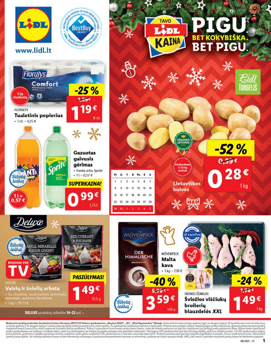 Ldil maisto leidinys akcijos nuo 
  2021-11-29 iki 
  2021-12-05 | Leidinukas.lt puslapis 1