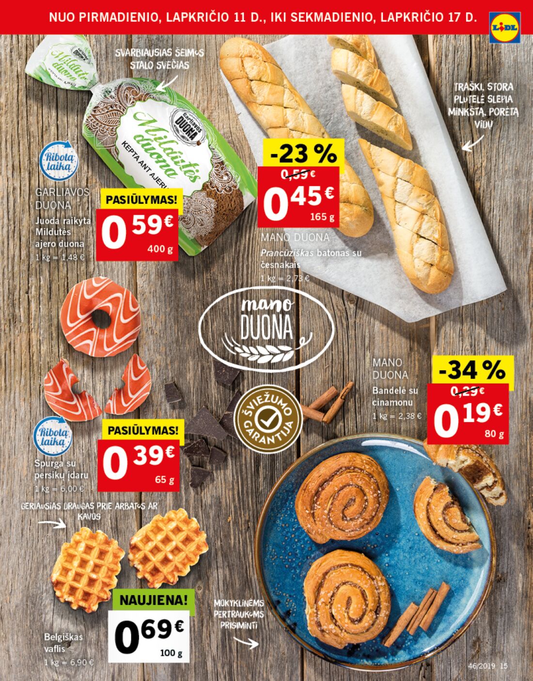 Lidl savaitinis leidinys akcijos nuo 
  2019-11-11 iki 
  2019-11-17 | Leidinukas.lt puslapis 15