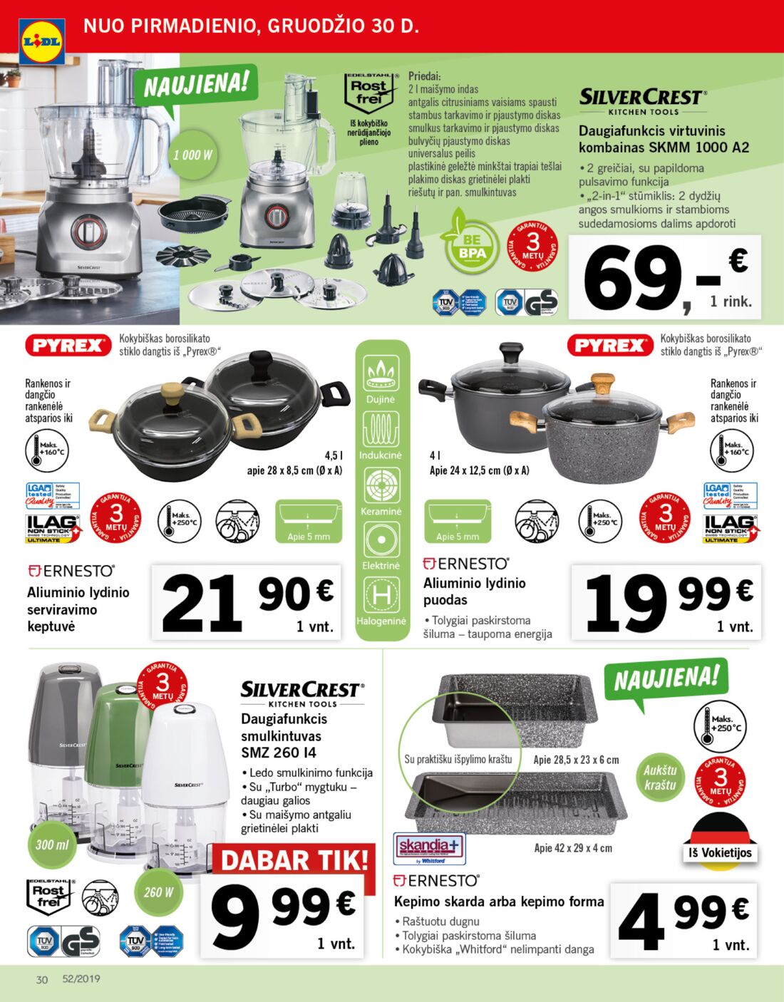 Lidl savaitinis leidinys akcijos nuo 
  2019-12-26 iki 
  2019-12-31 | Leidinukas.lt puslapis 30
