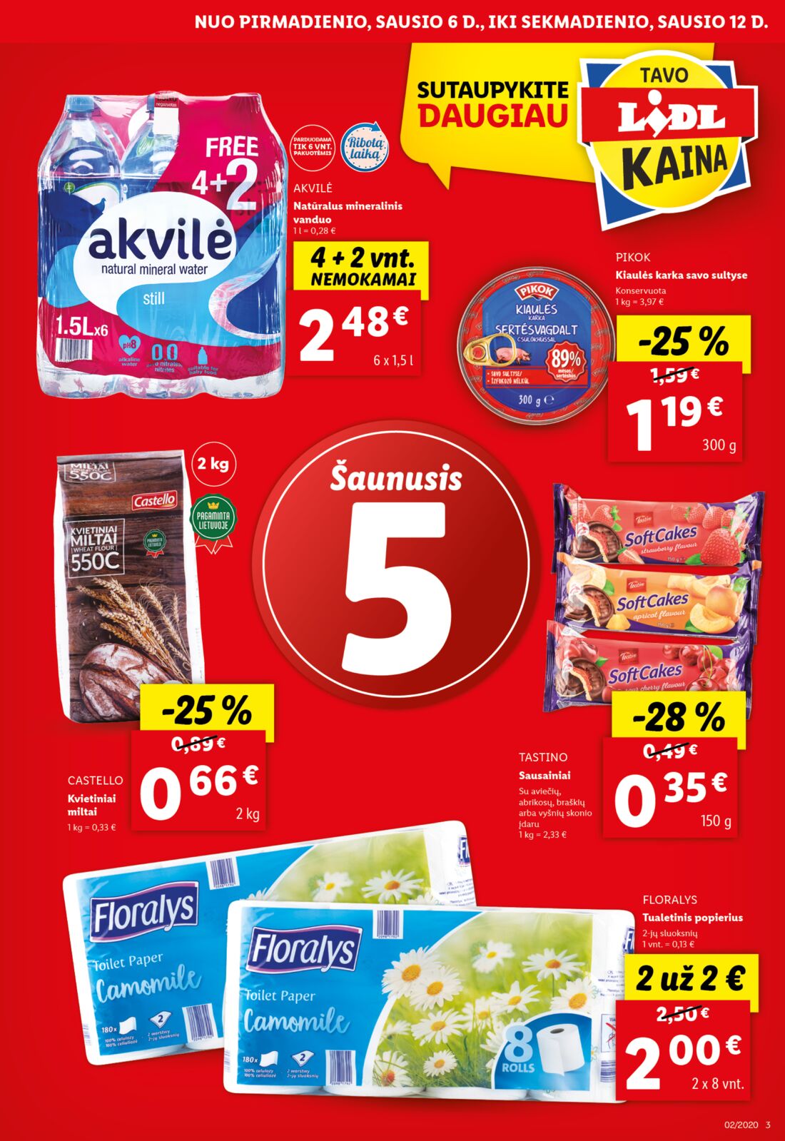 Lidl savaitinis leidinys akcijos nuo 
  2020-01-06 iki 
  2020-01-12 | Leidinukas.lt puslapis 3