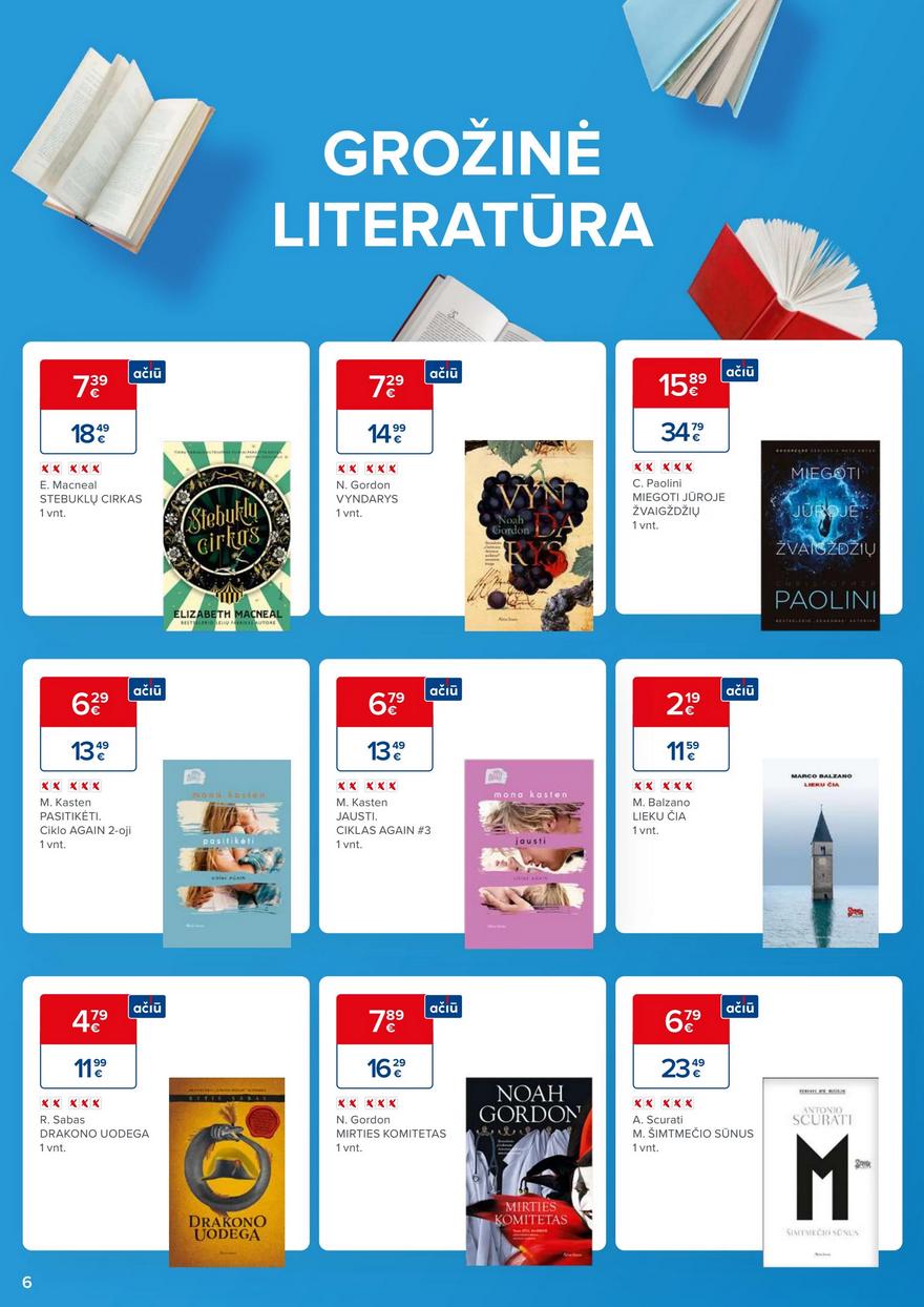 Maxima leidinys akcijos nuo 
  2023-10-01 iki 
  2023-10-31 | Leidinukas.lt puslapis 6