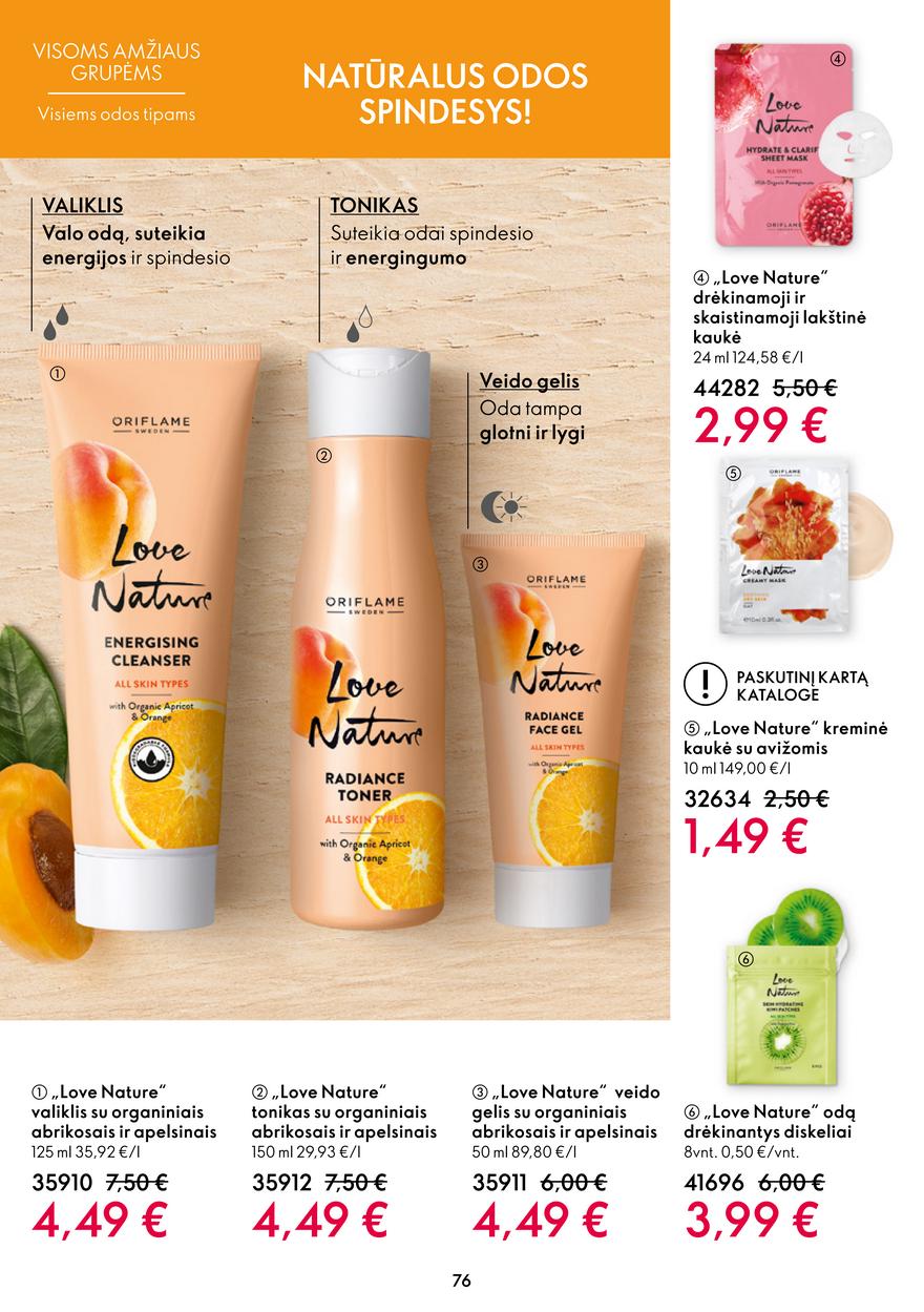 Oriflame katalogas akcijos nuo 
  2023-03-15 iki 
  2023-04-04 | Leidinukas.lt puslapis 76