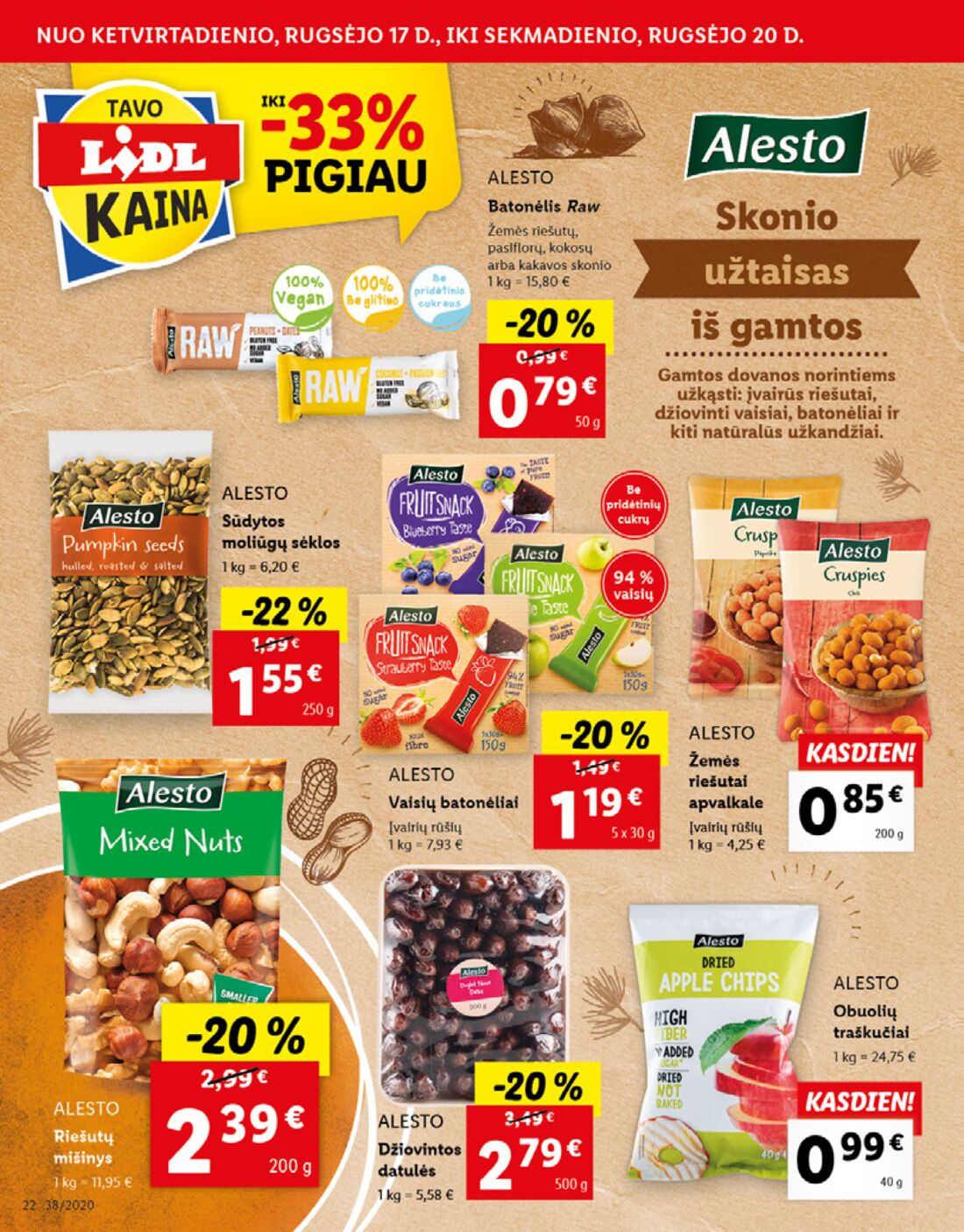 Lidl savaitinis leidinys akcijos nuo 
  2020-09-14 iki 
  2020-09-20 | Leidinukas.lt puslapis 22