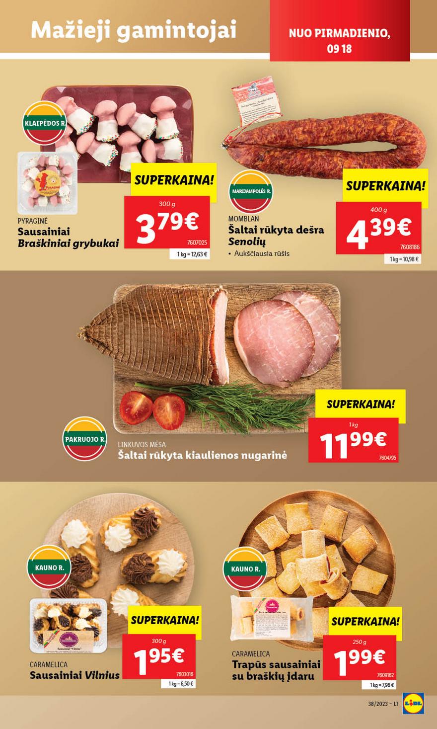Ldil ne maisto prekių pasiūlymai akcijos nuo 
  2023-09-18 iki 
  2023-09-24 | Leidinukas.lt puslapis 16